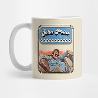 John Prine // 70s Retro Style Fan Art Design Mug